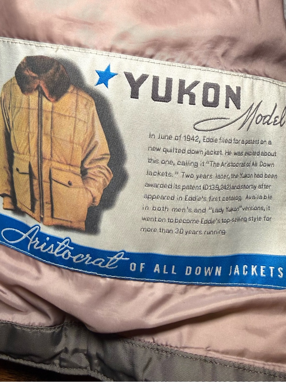 Vintage Eddie Bauer Yukon Down Jacket Faux Fur Trim Y2K Aesthetic Gorpcore Med - Picture 11 of 16